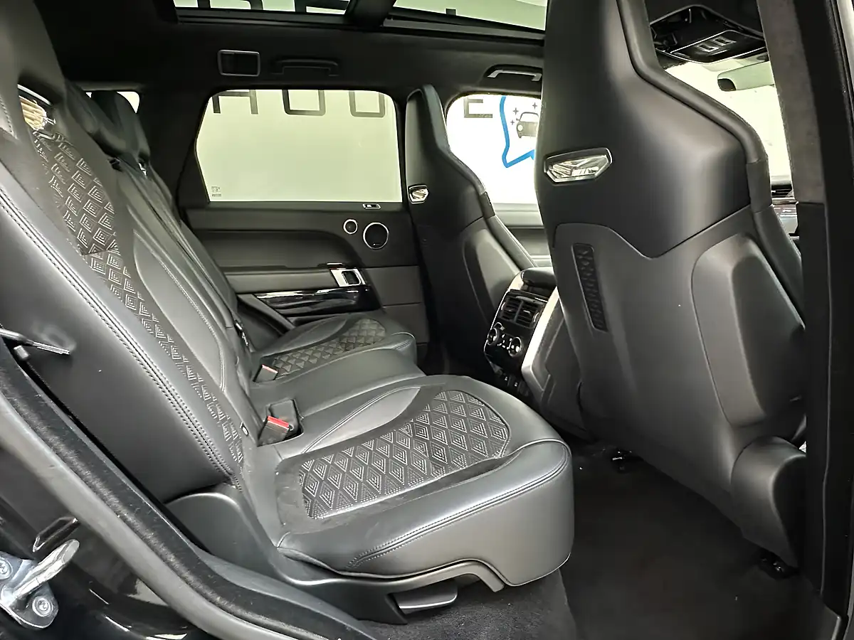 Used 2021 Land Rover Range Rover Sport Svr Santorini Black - Interior and Exterior details 10