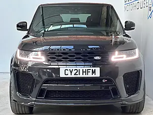 Used 2021 Land Rover Range Rover Sport Svr Santorini Black - Interior and Exterior details 2