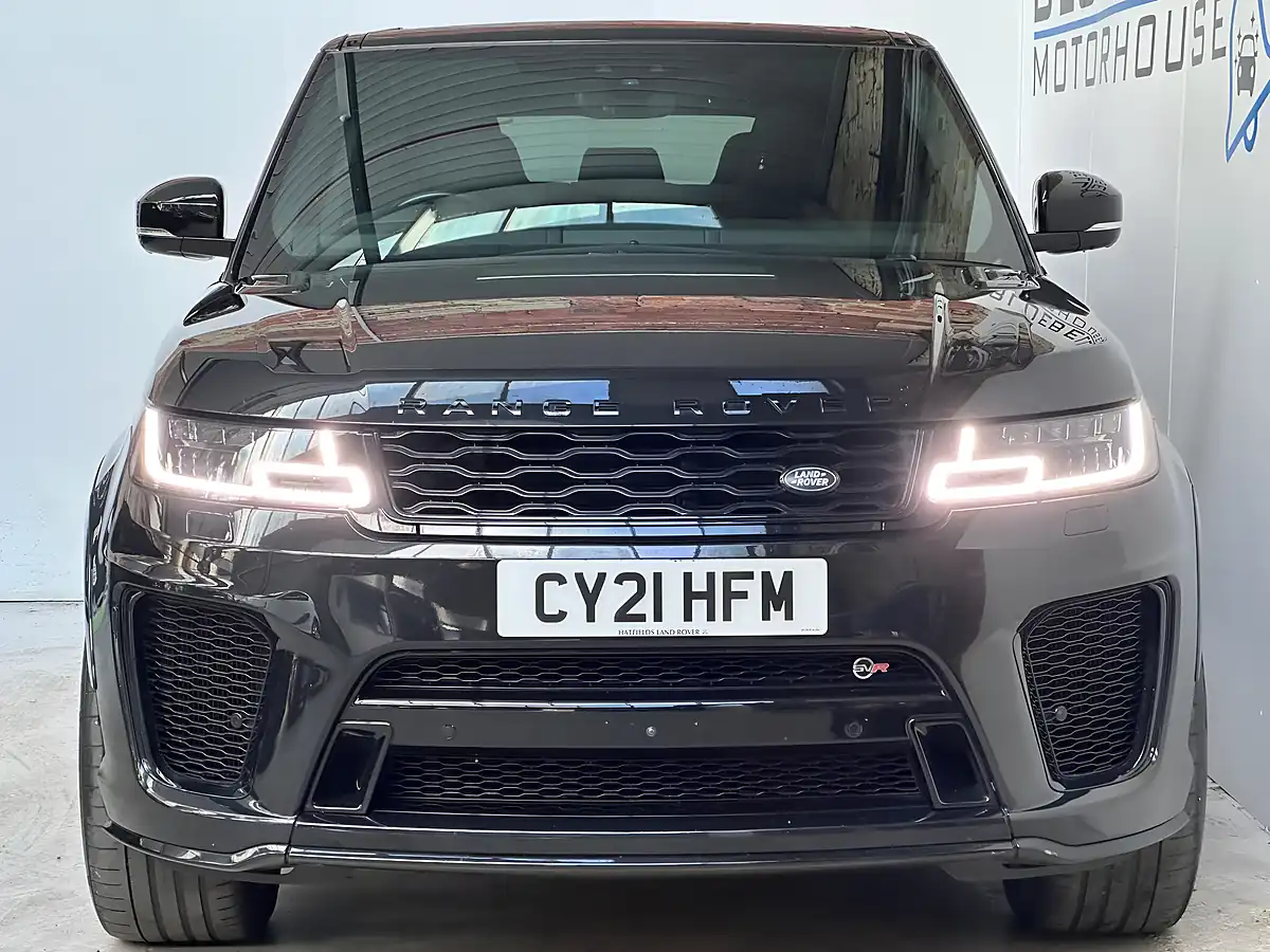 Used 2021 Land Rover Range Rover Sport Svr Santorini Black - Interior and Exterior details 2