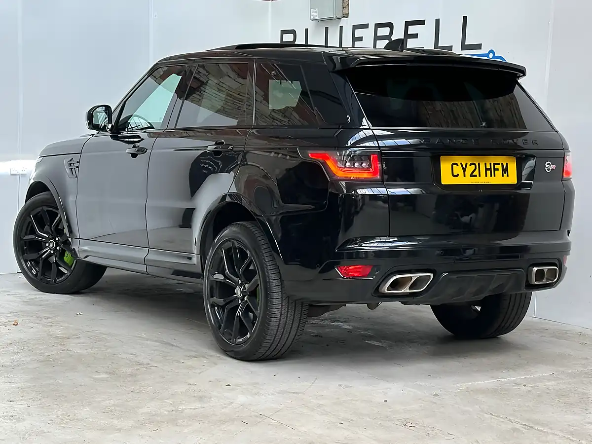 Used 2021 Land Rover Range Rover Sport Svr Santorini Black - Interior and Exterior details 5