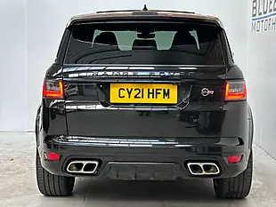 Used 2021 Land Rover Range Rover Sport Svr Santorini Black - Interior and Exterior details 6
