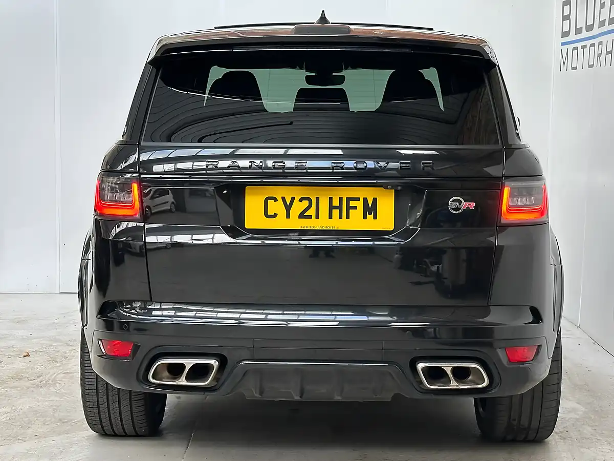 Used 2021 Land Rover Range Rover Sport Svr Santorini Black - Interior and Exterior details 6