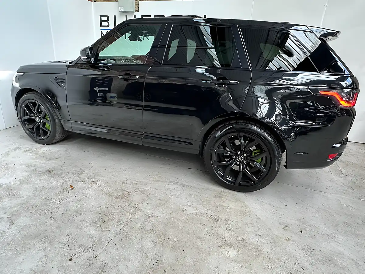 Used 2021 Land Rover Range Rover Sport Svr Santorini Black - Interior and Exterior details 7