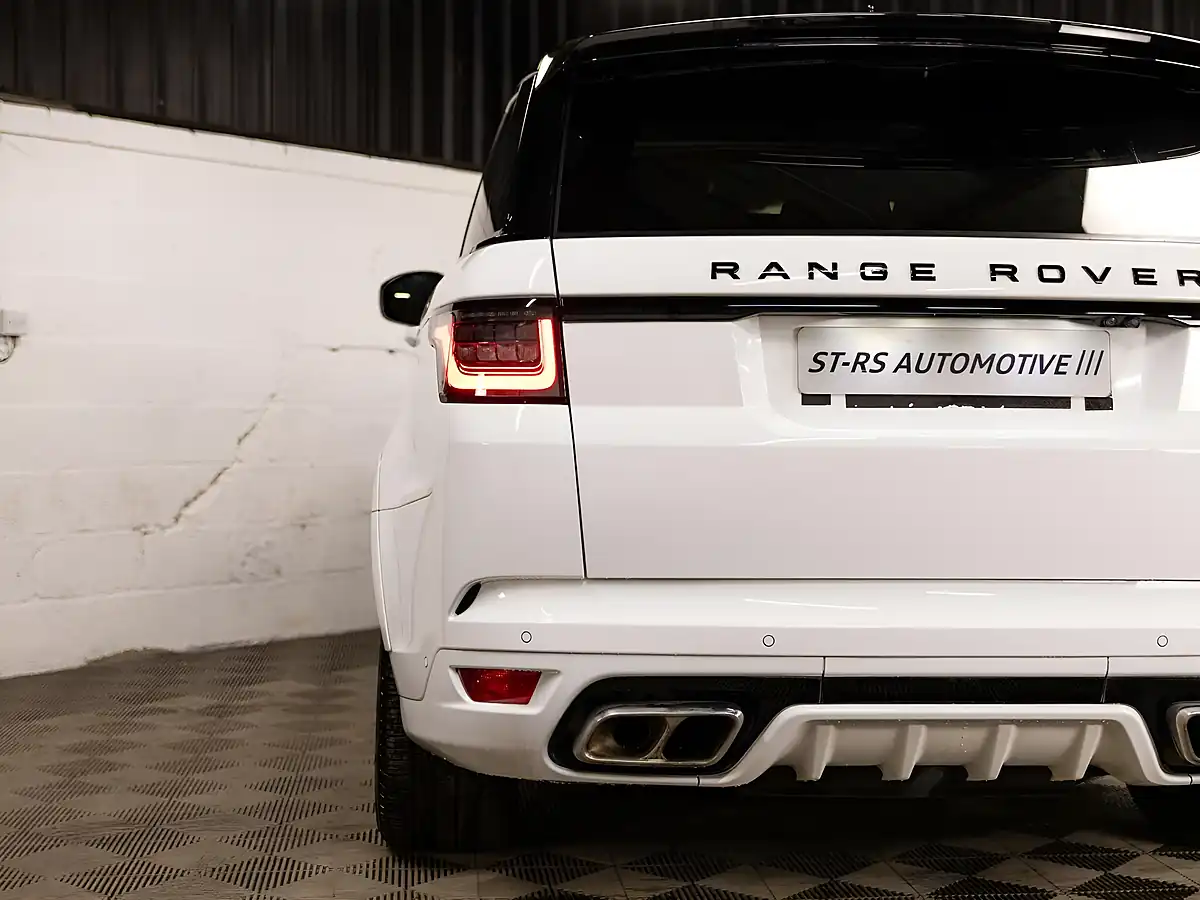 Used 2021 Land Rover Range Rover Sport Svr White - Interior and Exterior details 10