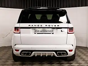 Used 2021 Land Rover Range Rover Sport Svr White - Interior and Exterior details 11
