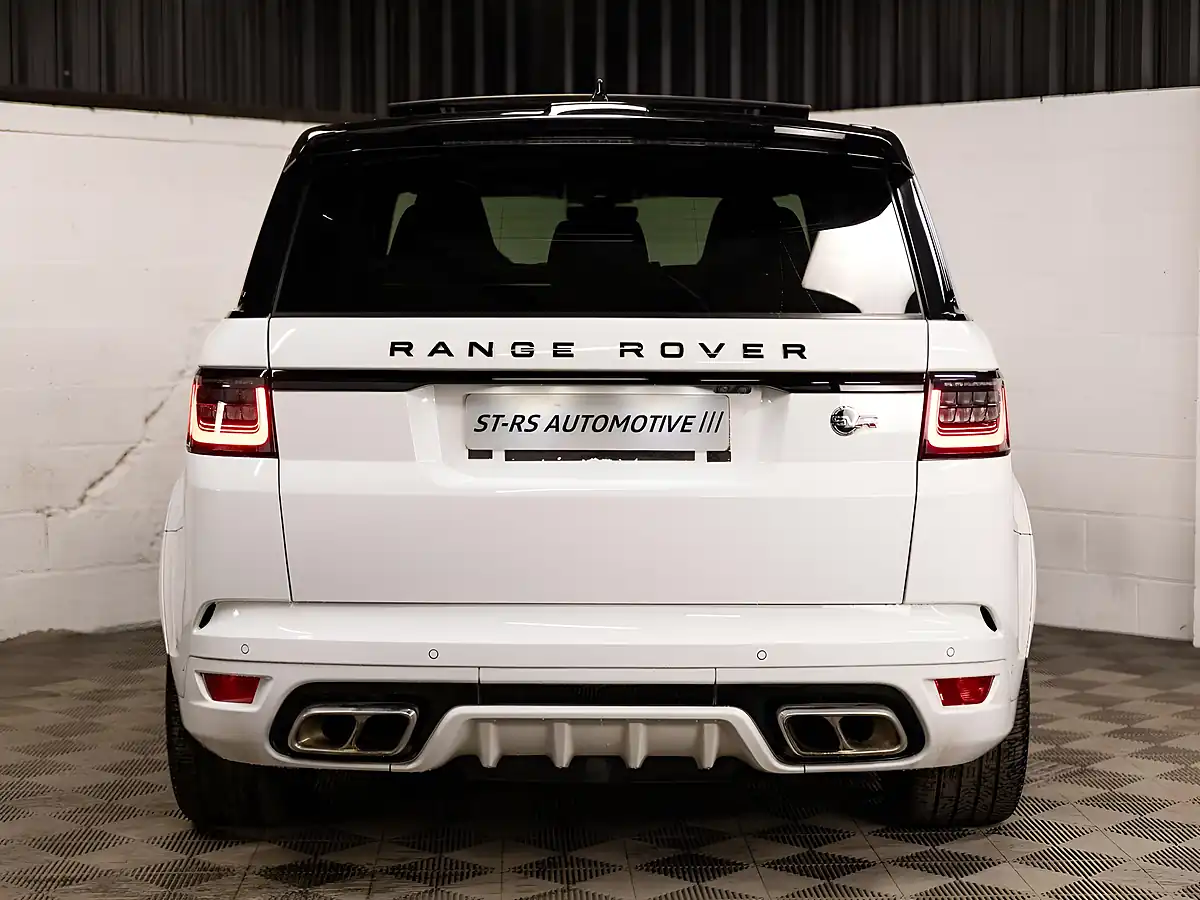 Used 2021 Land Rover Range Rover Sport Svr White - Interior and Exterior details 11