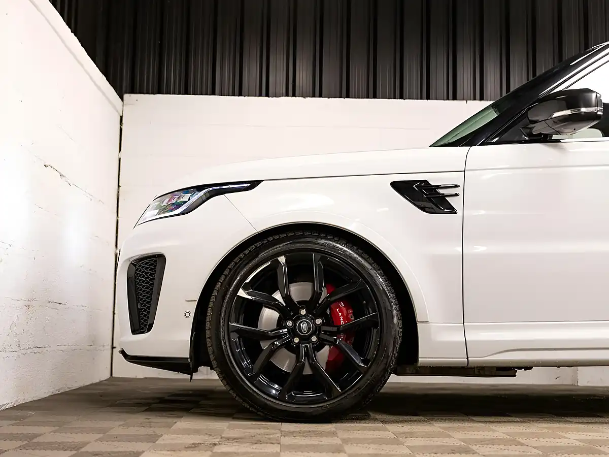 Used 2021 Land Rover Range Rover Sport Svr White - Interior and Exterior details 15