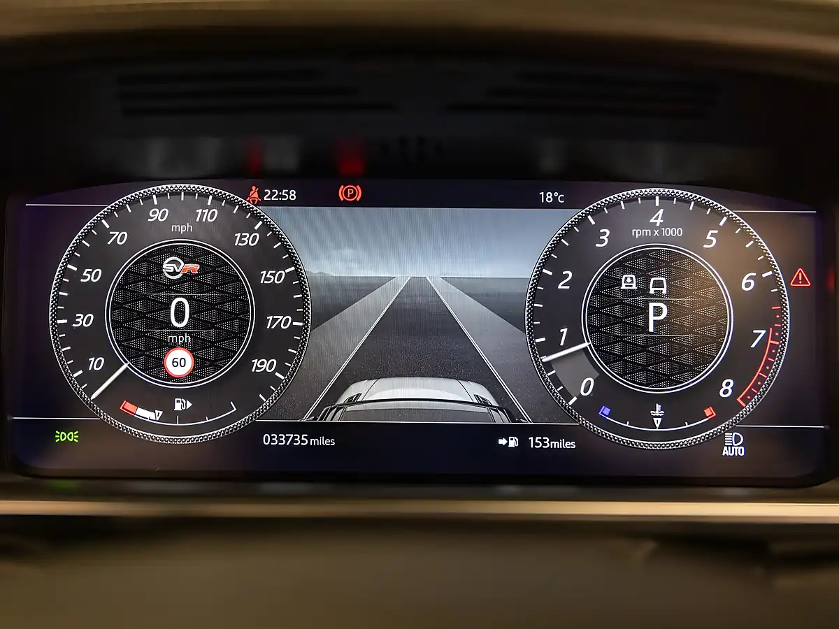 Used 2021 Land Rover Range Rover Sport Svr White - Interior and Exterior details 18