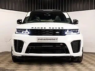 Used 2021 Land Rover Range Rover Sport Svr White - Interior and Exterior details 2