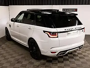 Used 2021 Land Rover Range Rover Sport Svr White - Interior and Exterior details 3