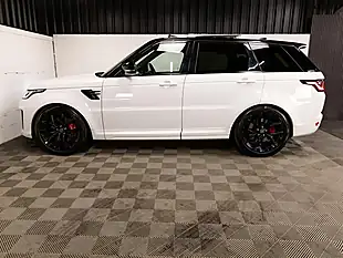 Used 2021 Land Rover Range Rover Sport Svr White - Interior and Exterior details 4