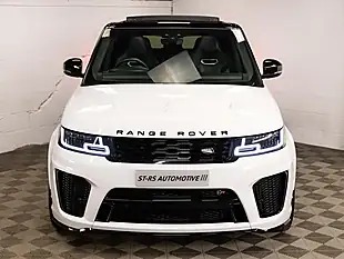 Used 2021 Land Rover Range Rover Sport Svr White - Interior and Exterior details 6