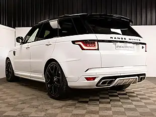 Used 2021 Land Rover Range Rover Sport Svr White - Interior and Exterior details 7