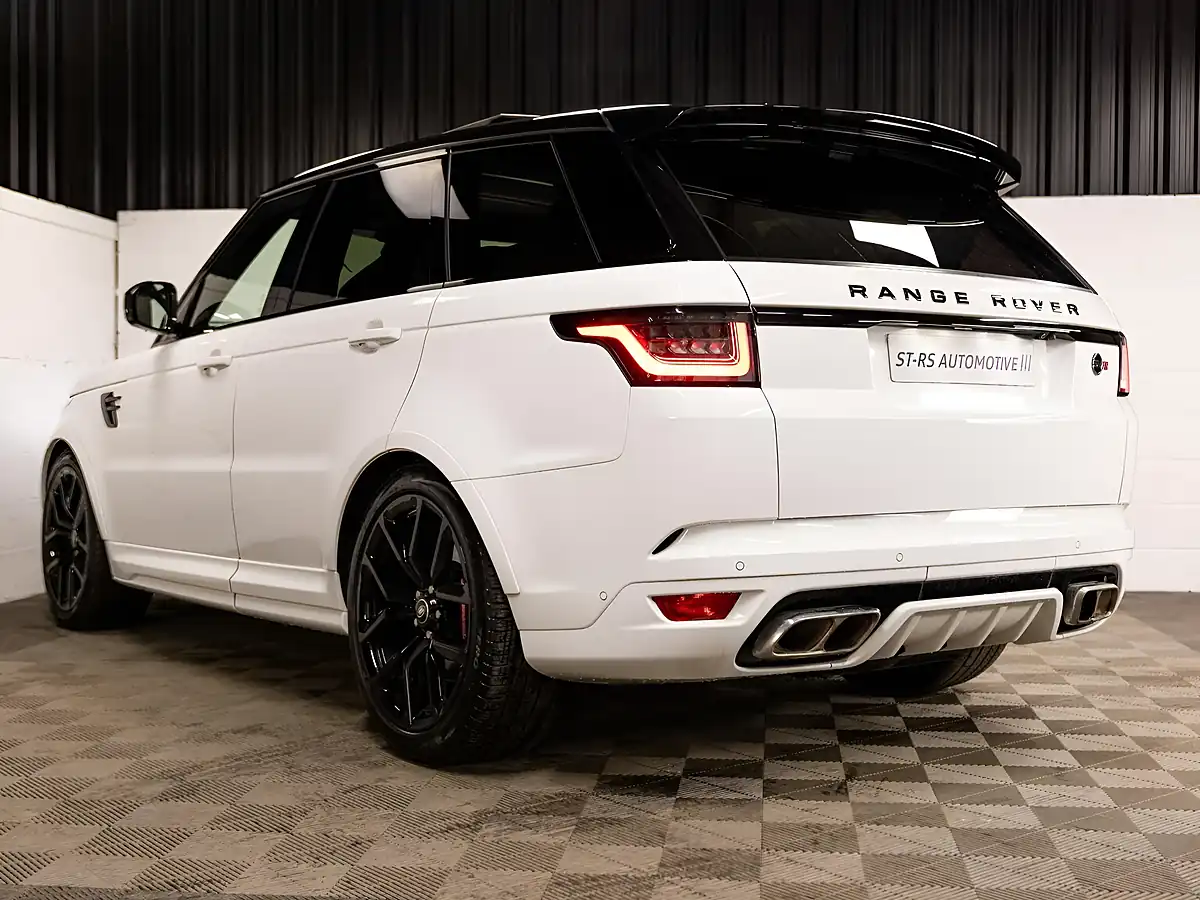 Used 2021 Land Rover Range Rover Sport Svr White - Interior and Exterior details 7