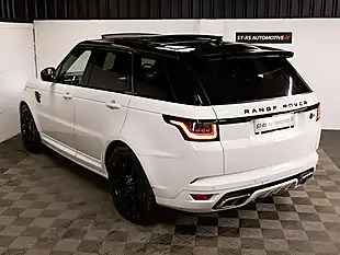 Used 2021 Land Rover Range Rover Sport Svr White - Interior and Exterior details 9