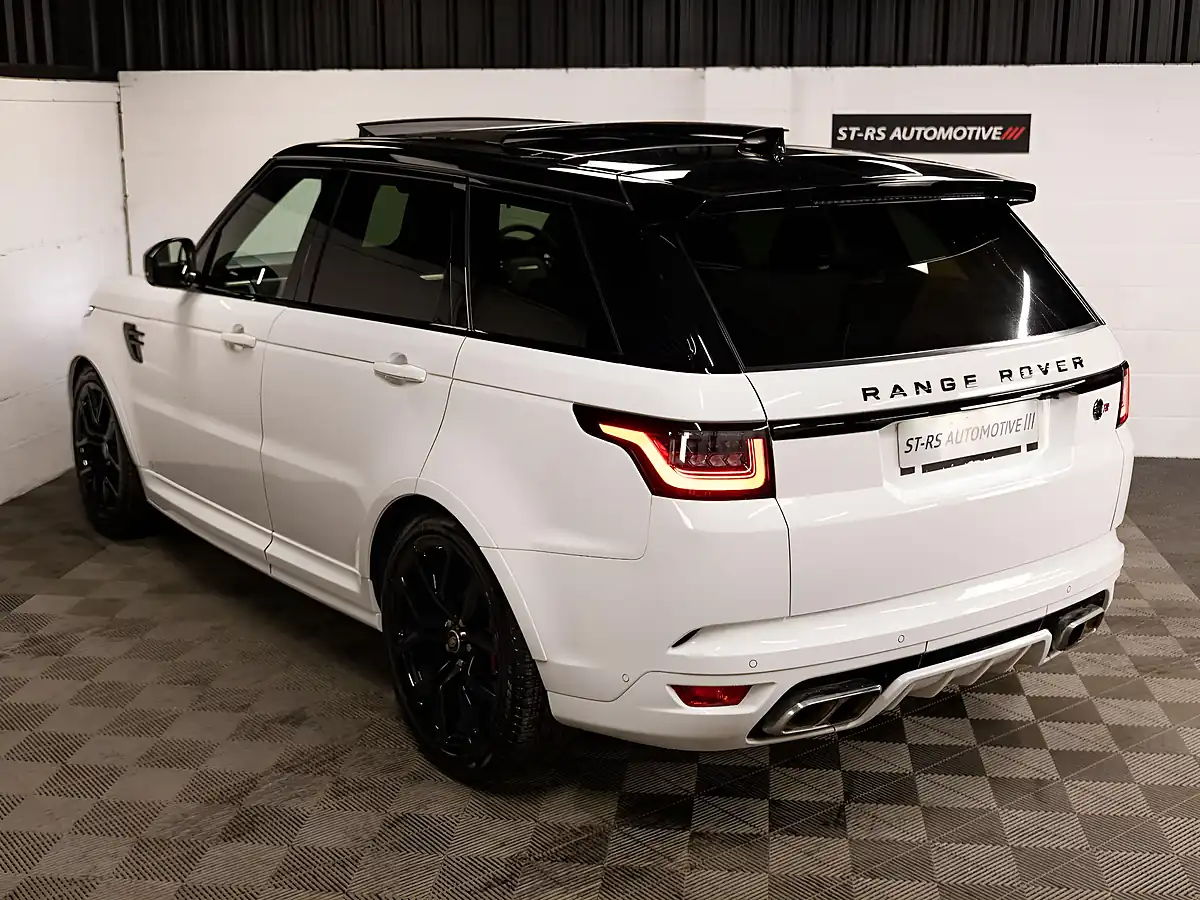 Used 2021 Land Rover Range Rover Sport Svr White - Interior and Exterior details 9