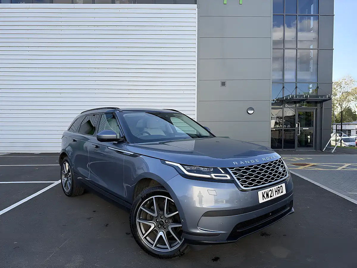 Used 2021 Land Rover Range Rover Velar Hse Blue - Front View