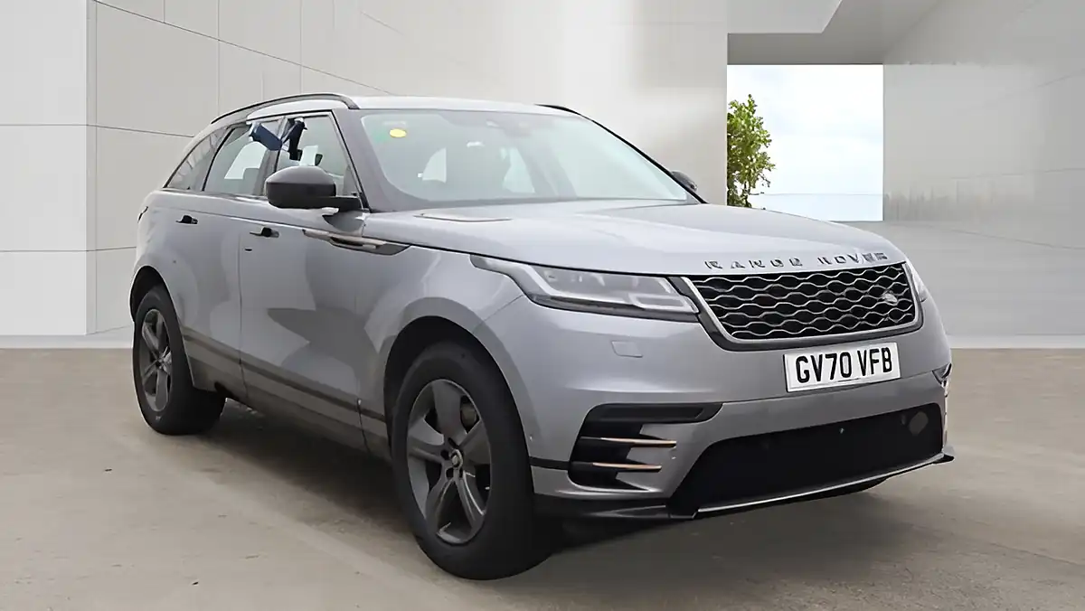 Used 2021 Land Rover Range Rover Velar R-Dynamic S Grey - Front View