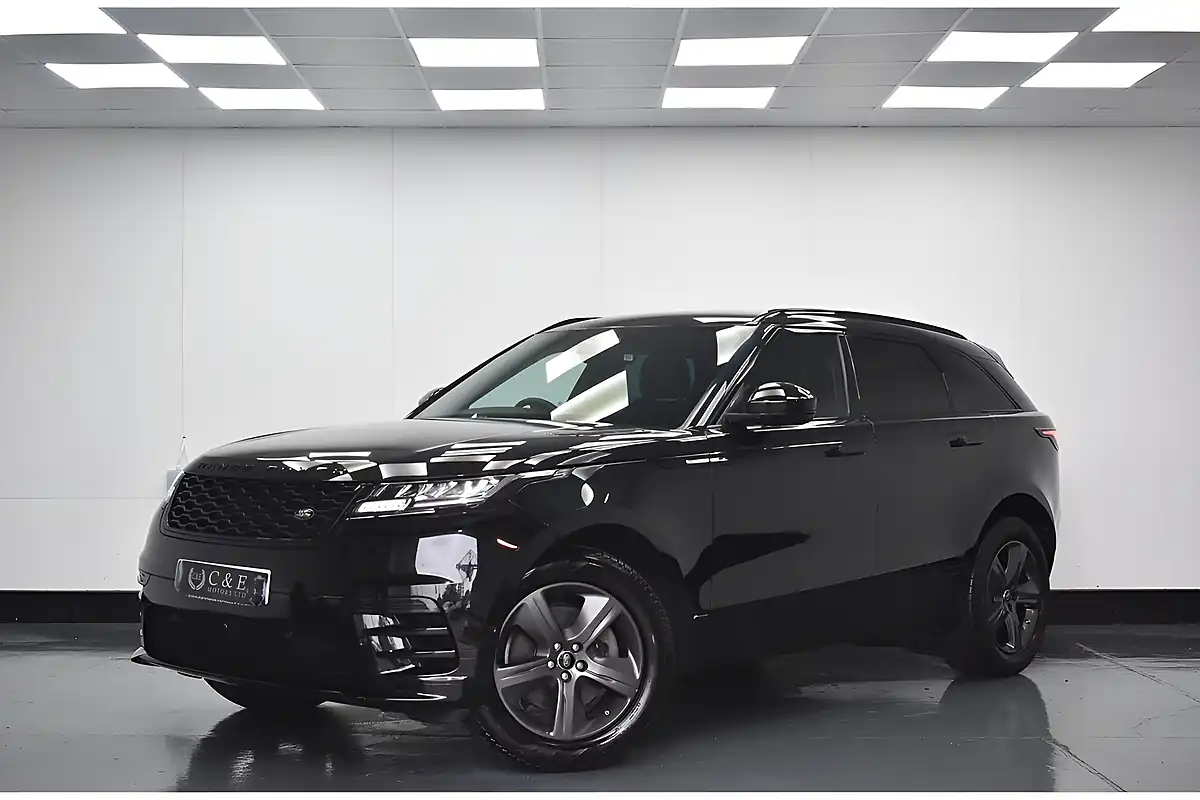 Used 2021 Land Rover Range Rover Velar R-Dynamic Santorini Black - Front View