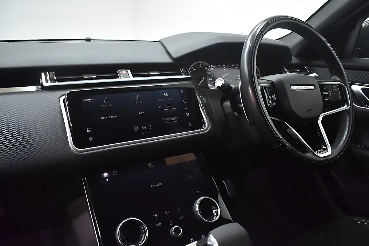 Used 2021 Land Rover Range Rover Velar R-Dynamic Santorini Black - Interior and Exterior details 11