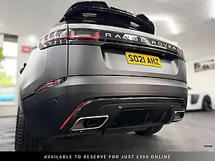 Used 2021 Land Rover Range Rover Velar R-Dynamic Se Black - Interior and Exterior details 2