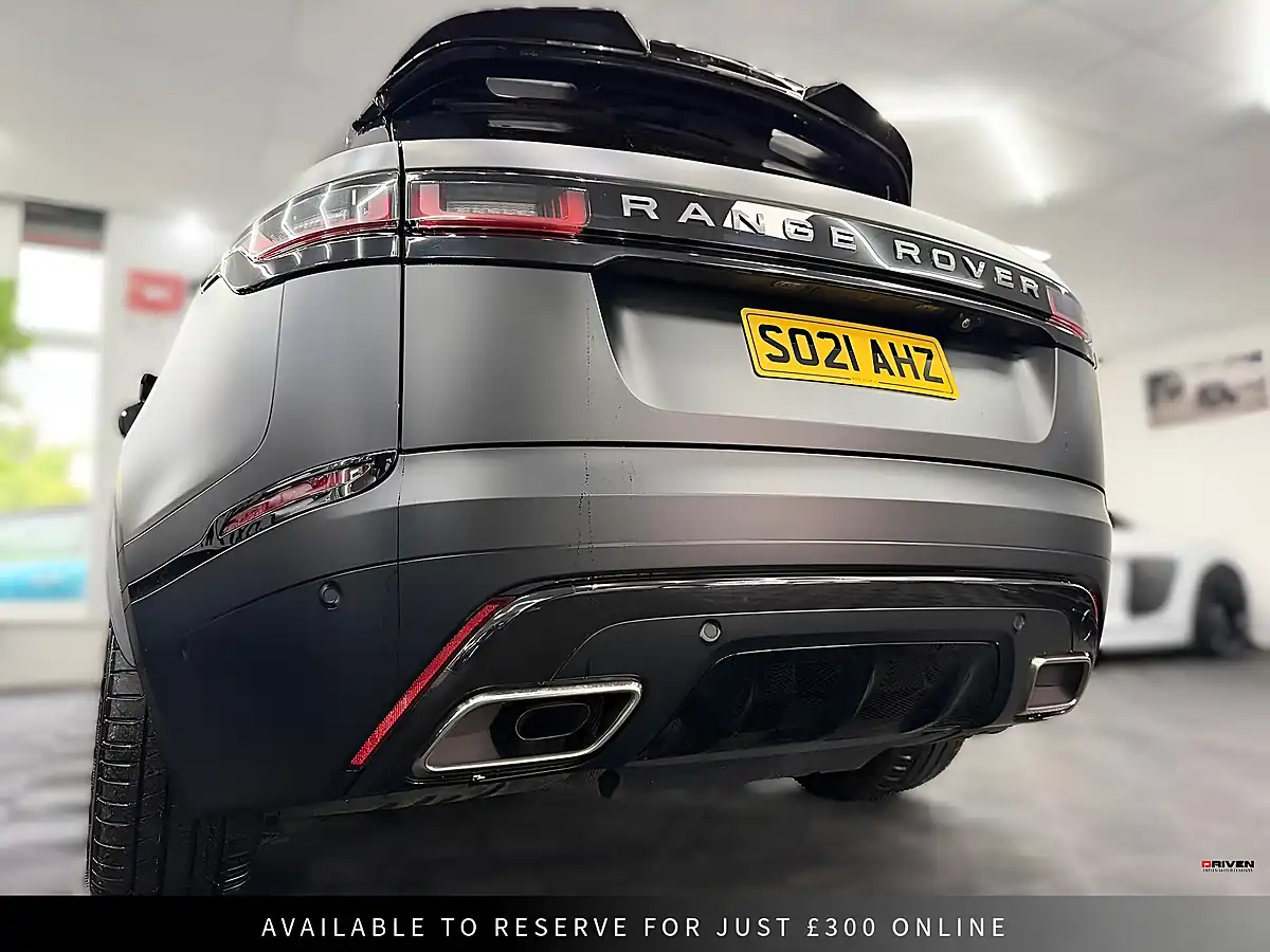 Used 2021 Land Rover Range Rover Velar R-Dynamic Se Black - Interior and Exterior details 2