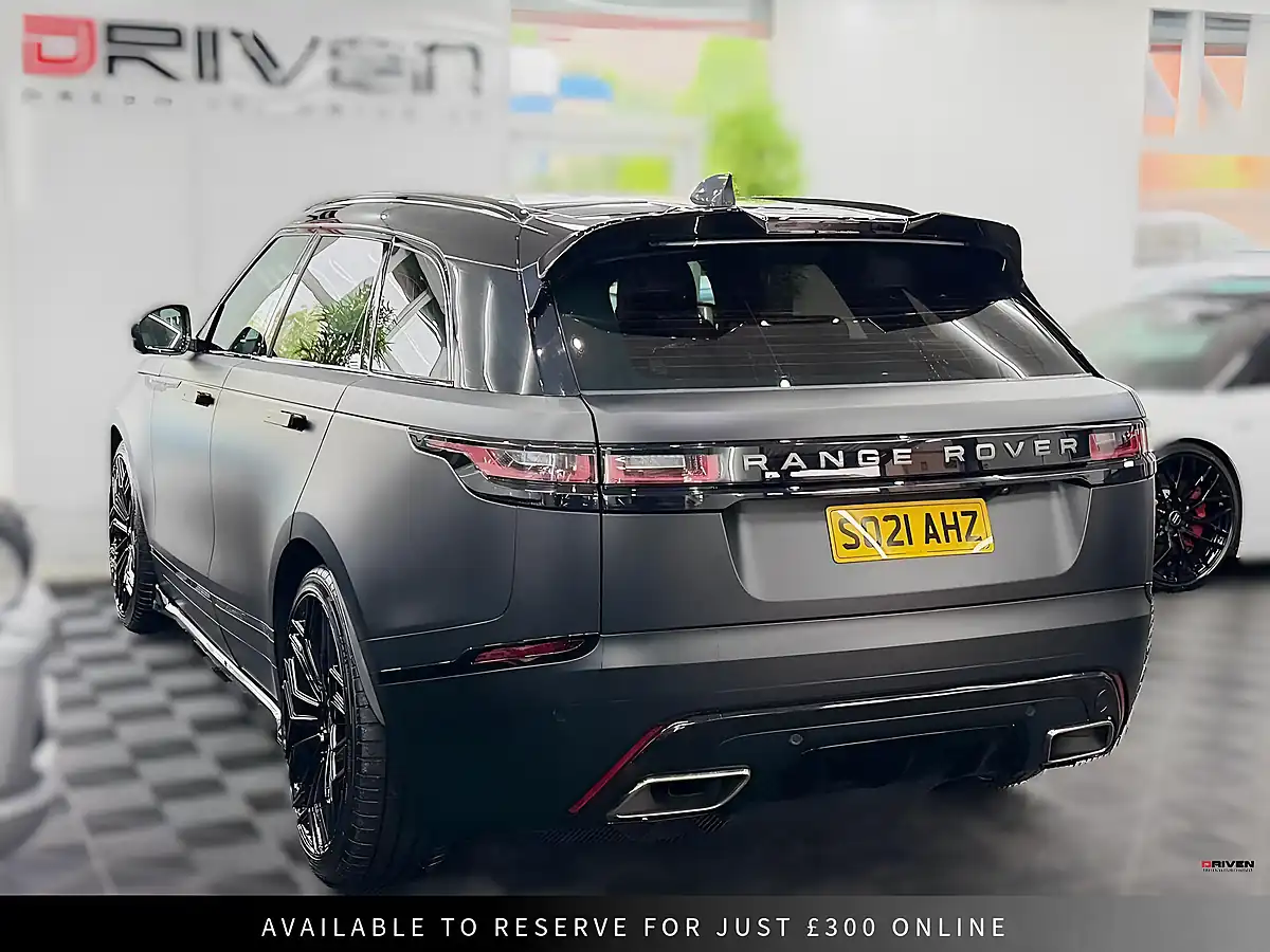 Used 2021 Land Rover Range Rover Velar R-Dynamic Se Black - Interior and Exterior details 8