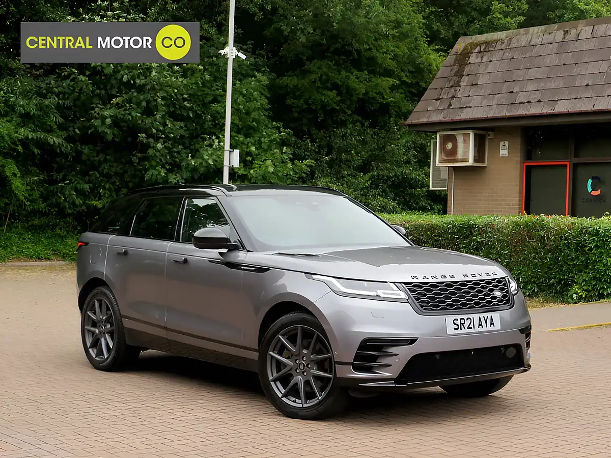 Used 2021 Land Rover Range Rover Velar R-Dynamic Se Eiger Grey Metallic - Front View