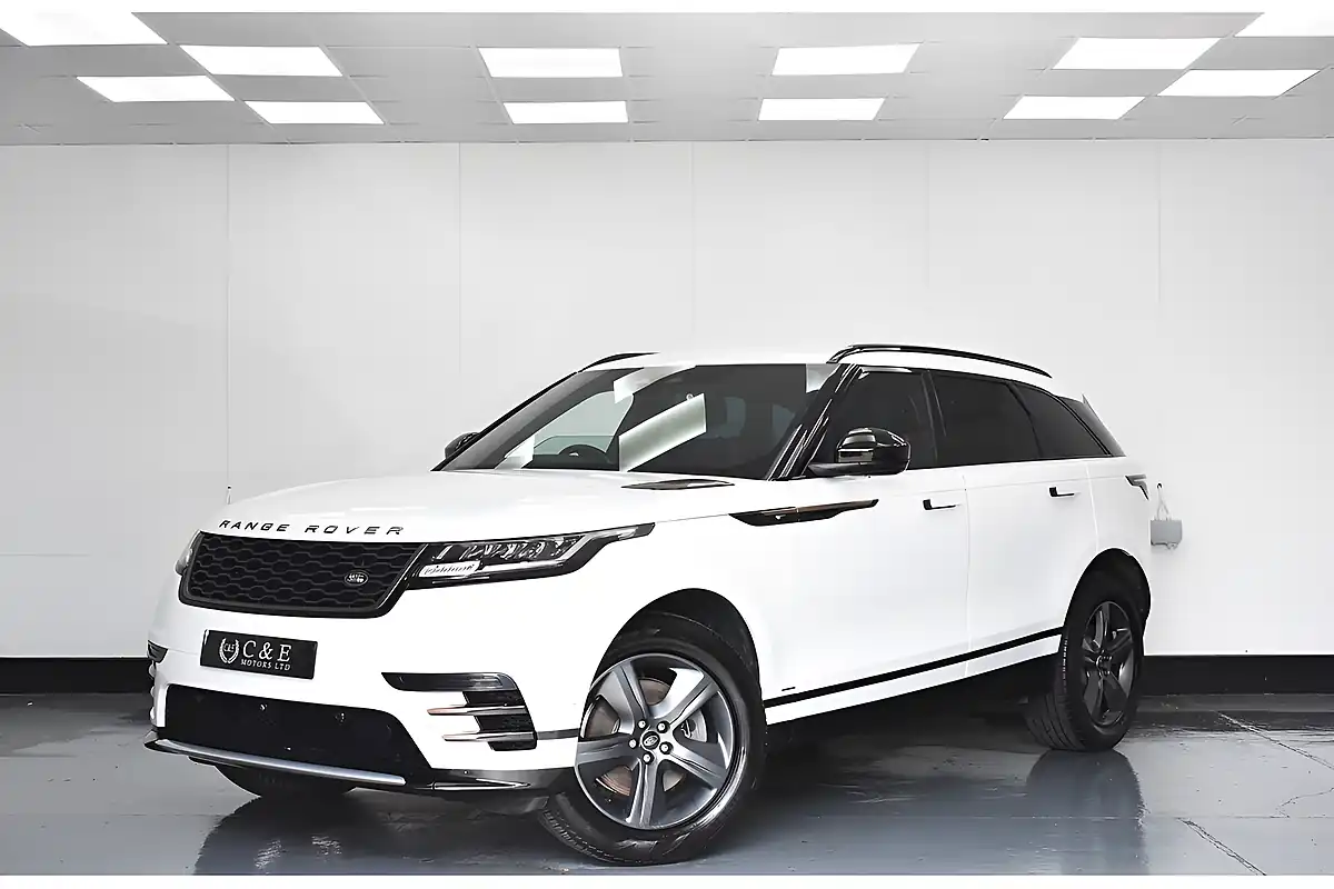 Used 2021 Land Rover Range Rover Velar R-Dynamic White - Front View