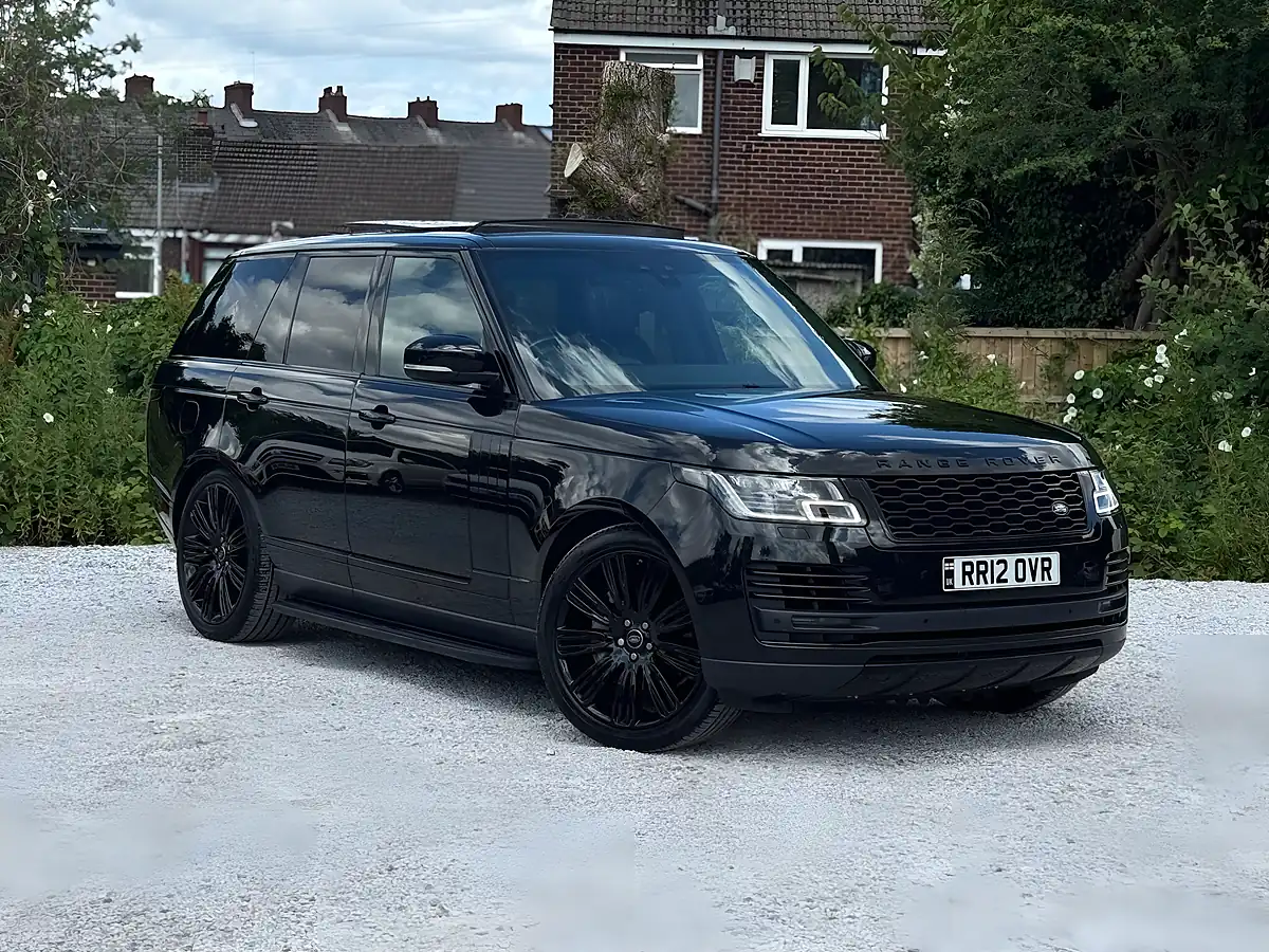 Used 2021 Land Rover Range Rover Westminster Black Black - Front View