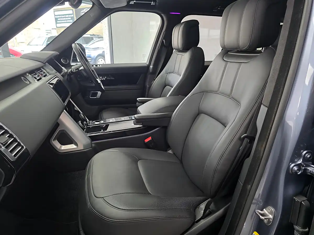 Used 2021 Land Rover Range Rover Westminster Black Blue - Interior and Exterior details 14