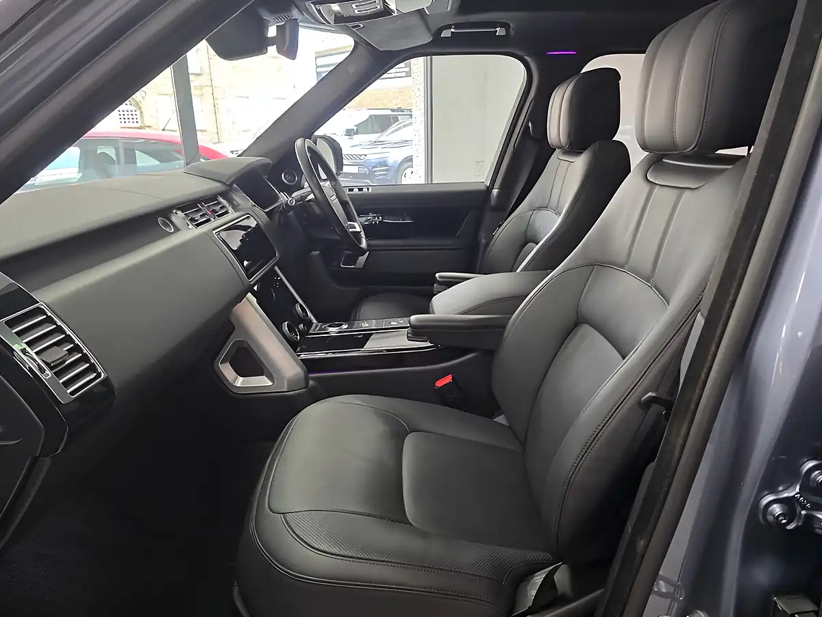 Used 2021 Land Rover Range Rover Westminster Black Blue - Interior and Exterior details 15