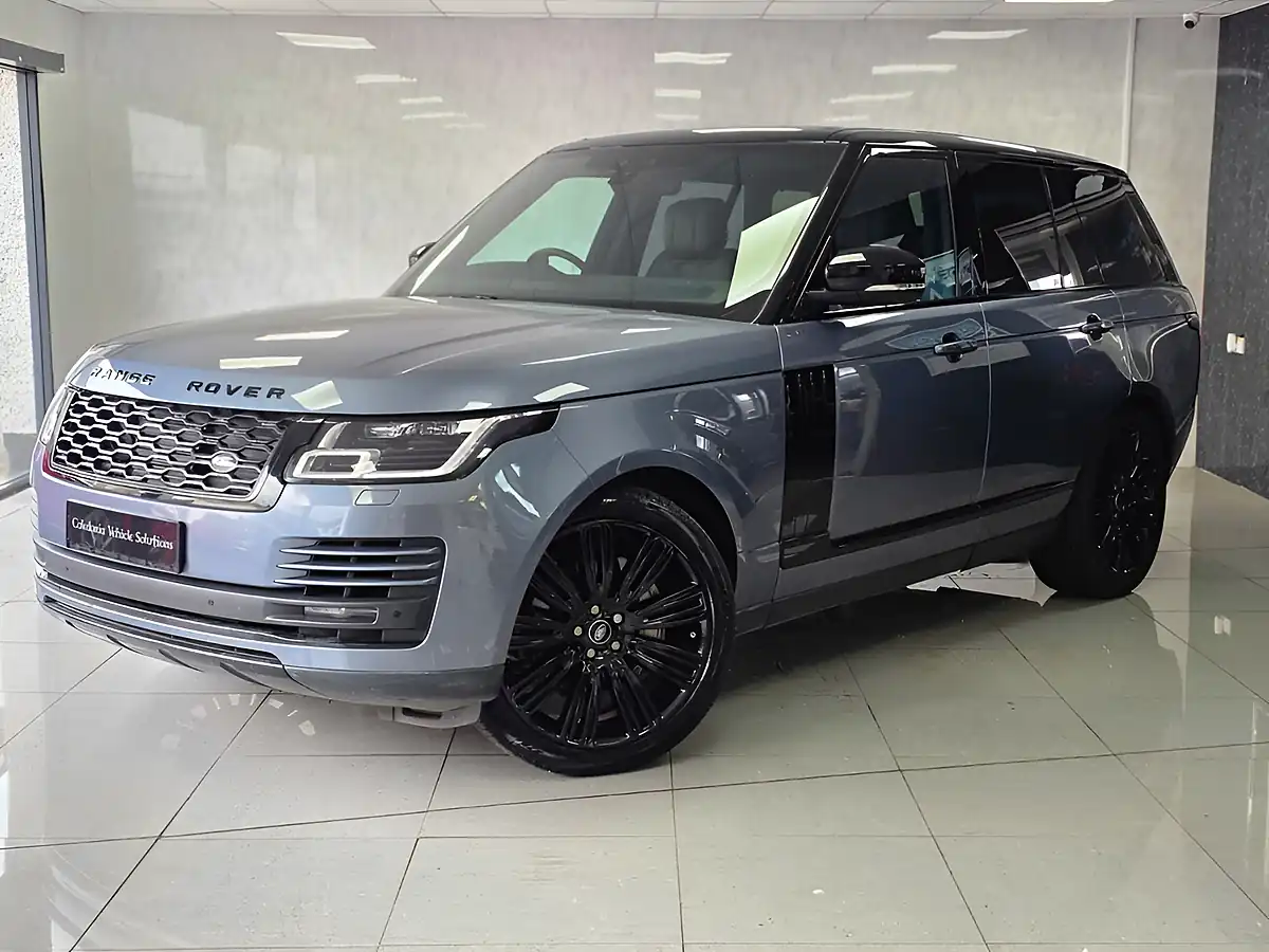 Used 2021 Land Rover Range Rover Westminster Black Blue - Interior and Exterior details 2