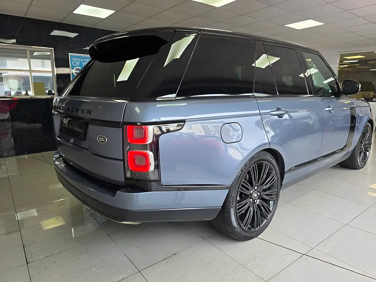 Used 2021 Land Rover Range Rover Westminster Black Blue - Interior and Exterior details 4