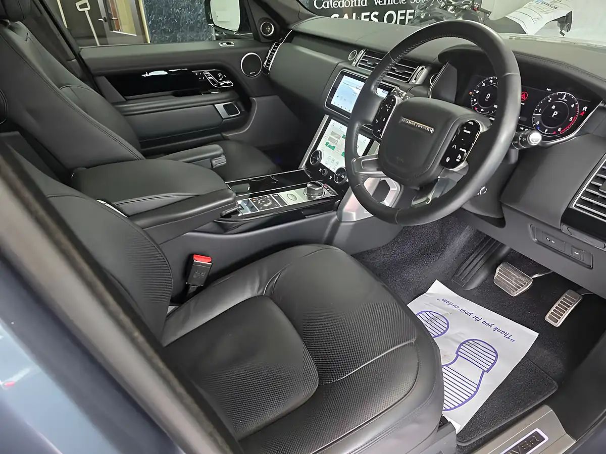 Used 2021 Land Rover Range Rover Westminster Black Blue - Interior and Exterior details 5