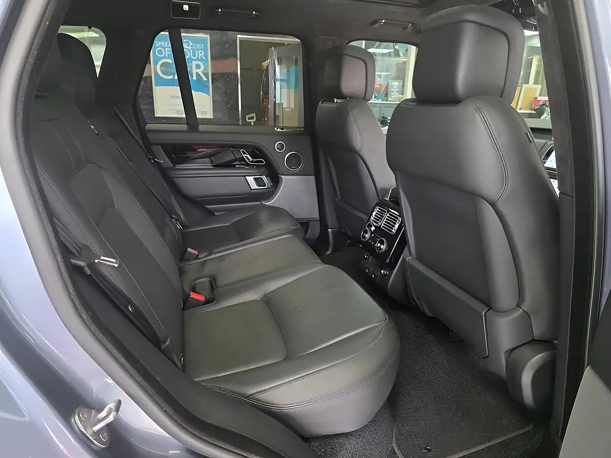 Used 2021 Land Rover Range Rover Westminster Black Blue - Interior and Exterior details 6