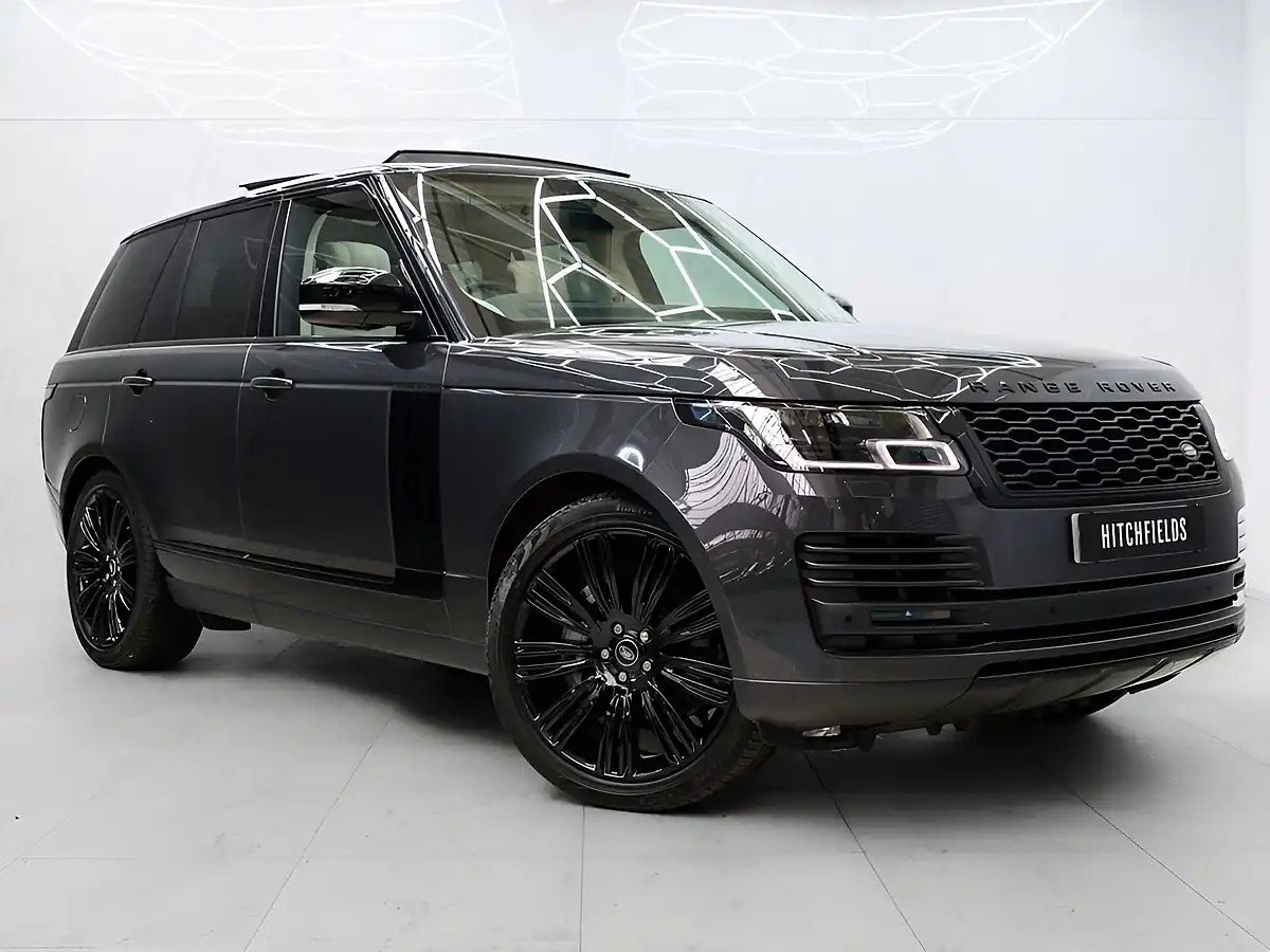 Used 2021 Land Rover Range Rover Westminster Black Grey - Front View