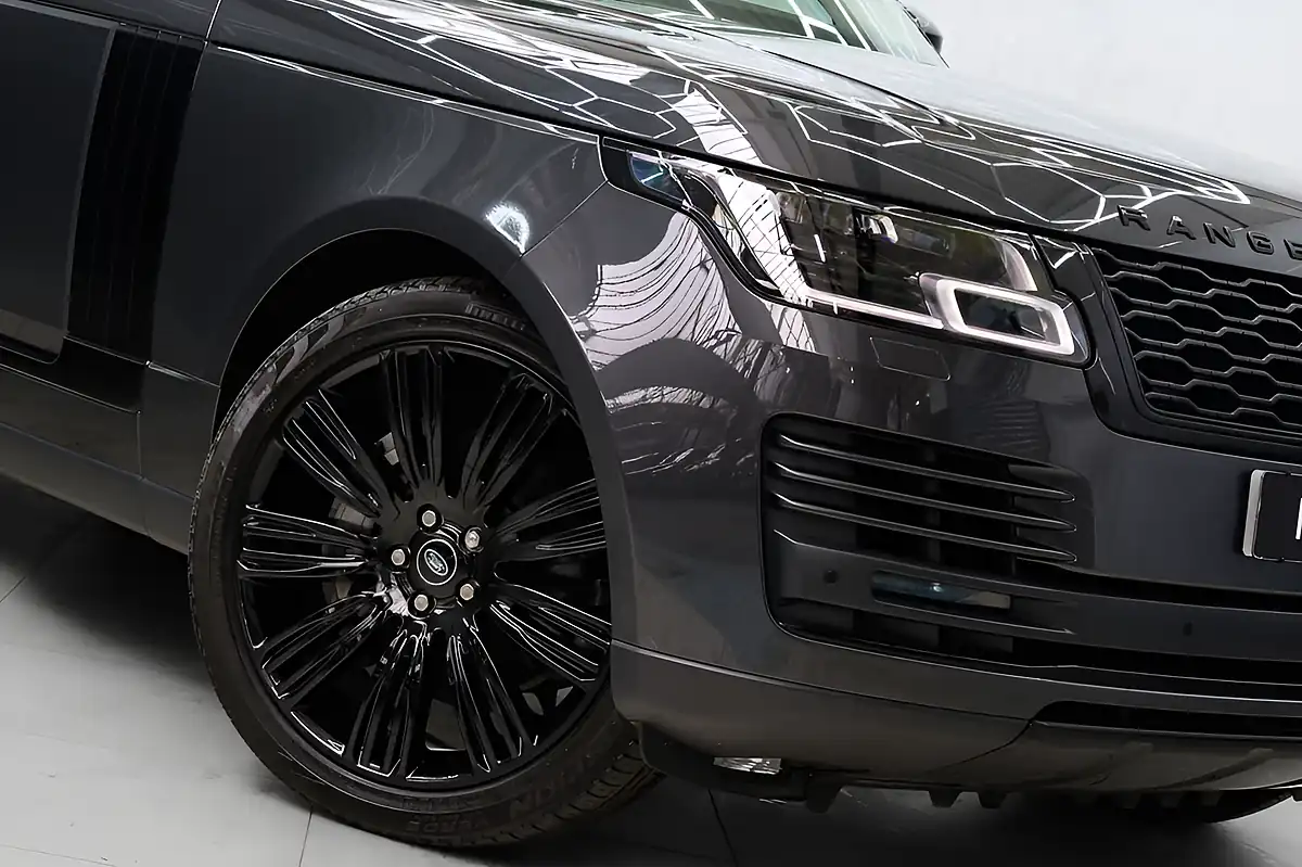 Used 2021 Land Rover Range Rover Westminster Black Grey - Interior and Exterior details 2