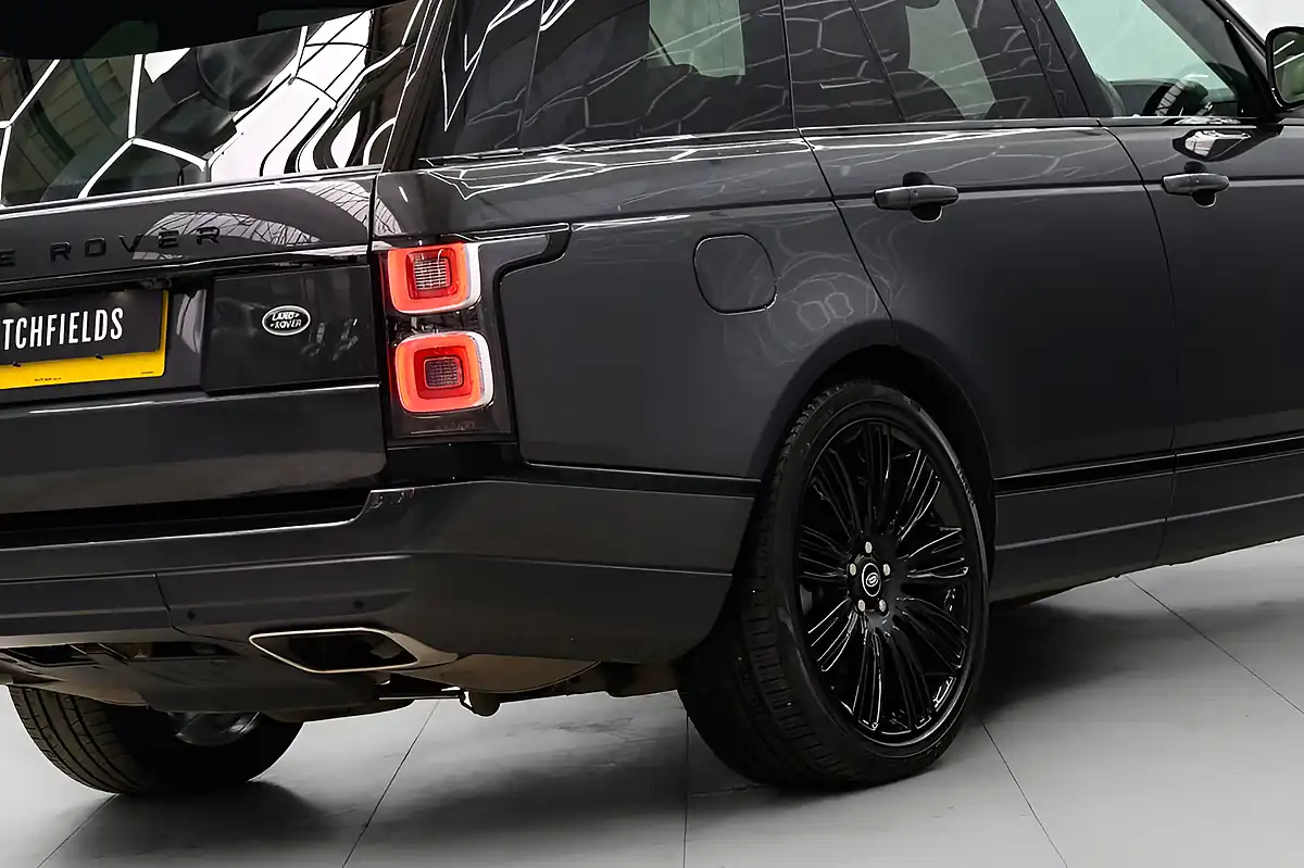 Used 2021 Land Rover Range Rover Westminster Black Grey - Interior and Exterior details 8