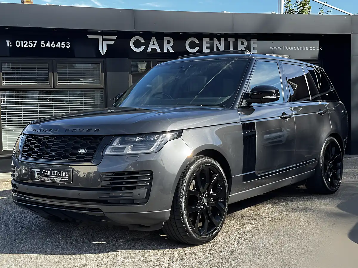 Used 2021 Land Rover Range Rover Westminster Black Grey - Front View
