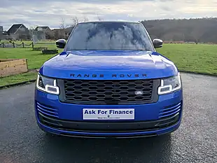 Used 2021 Land Rover Range Rover Westminster Black Velocity Blue Metallic - Interior and Exterior details 3