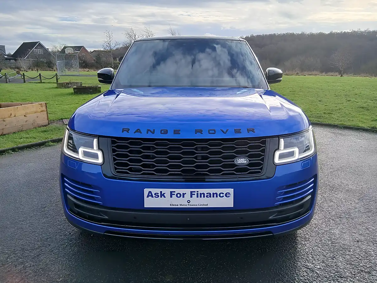 Used 2021 Land Rover Range Rover Westminster Black Velocity Blue Metallic - Interior and Exterior details 3