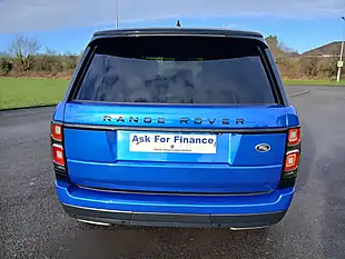 Used 2021 Land Rover Range Rover Westminster Black Velocity Blue Metallic - Interior and Exterior details 6