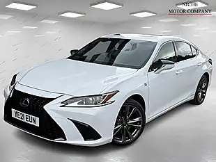 Used 2021 Lexus Es F Sport White - Interior and Exterior details 4