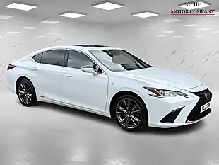 Used 2021 Lexus Es F Sport White - Interior and Exterior details 7