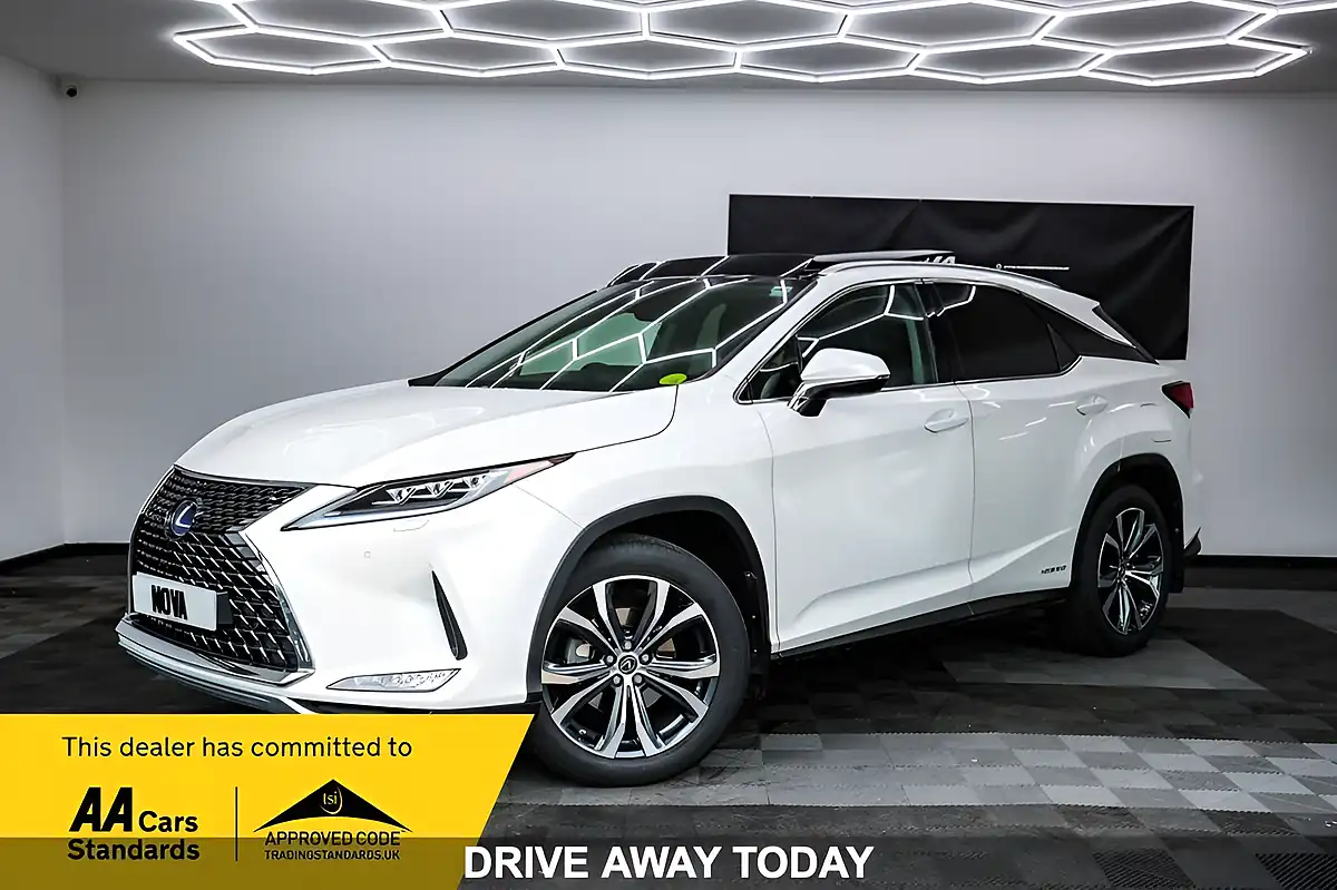 Used 2021 Lexus Rx Premier White - Front View