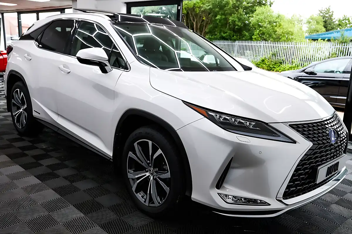 Used 2021 Lexus Rx Premier White - Interior and Exterior details 9