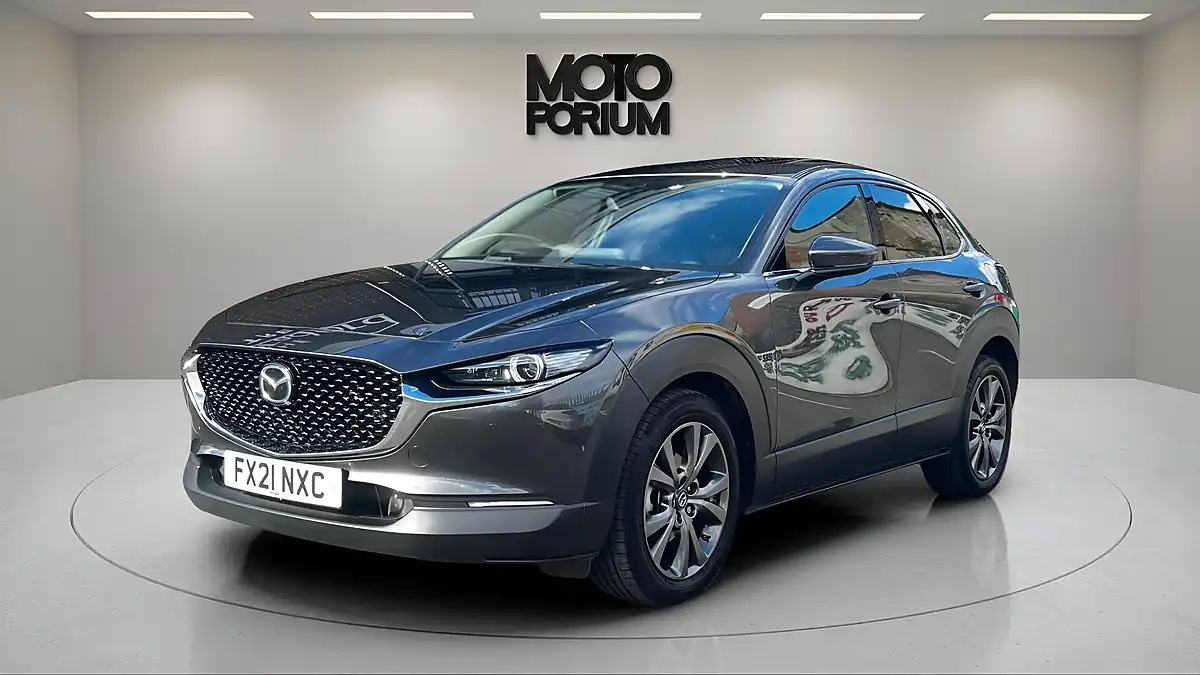 Used 2021 Mazda CX-30 GT Sport Grey - Interior and Exterior details 4