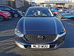 Used 2021 Mazda CX-30 Se-L Deep Crystal Blue - Interior and Exterior details 2