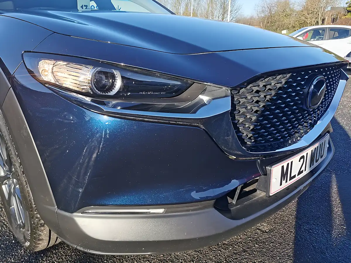 Used 2021 Mazda CX-30 Se-L Deep Crystal Blue - Interior and Exterior details 20